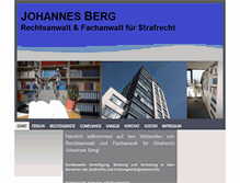 Tablet Screenshot of berg-rechtsanwalt.net